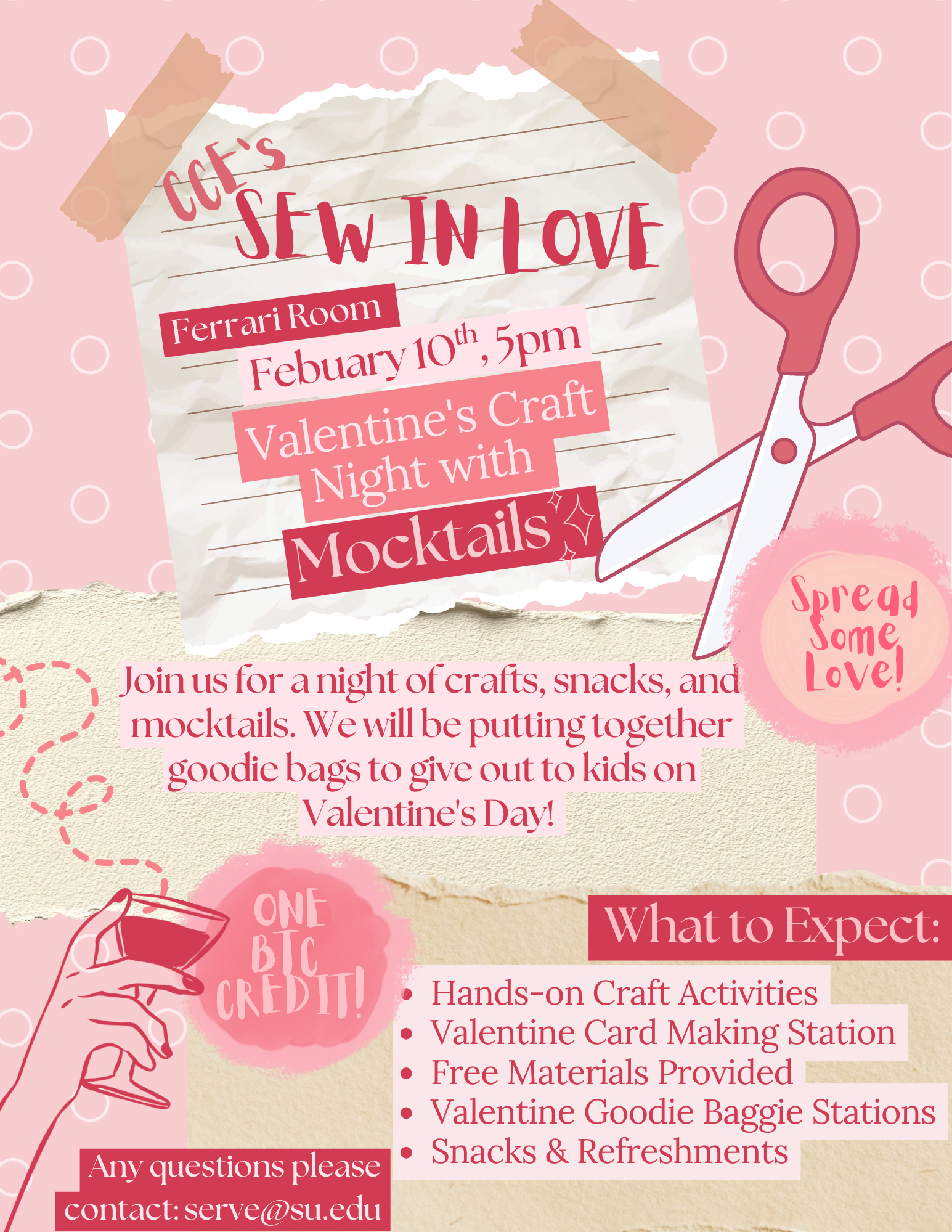 Image of Valentine's Day Service: Sew in Love 