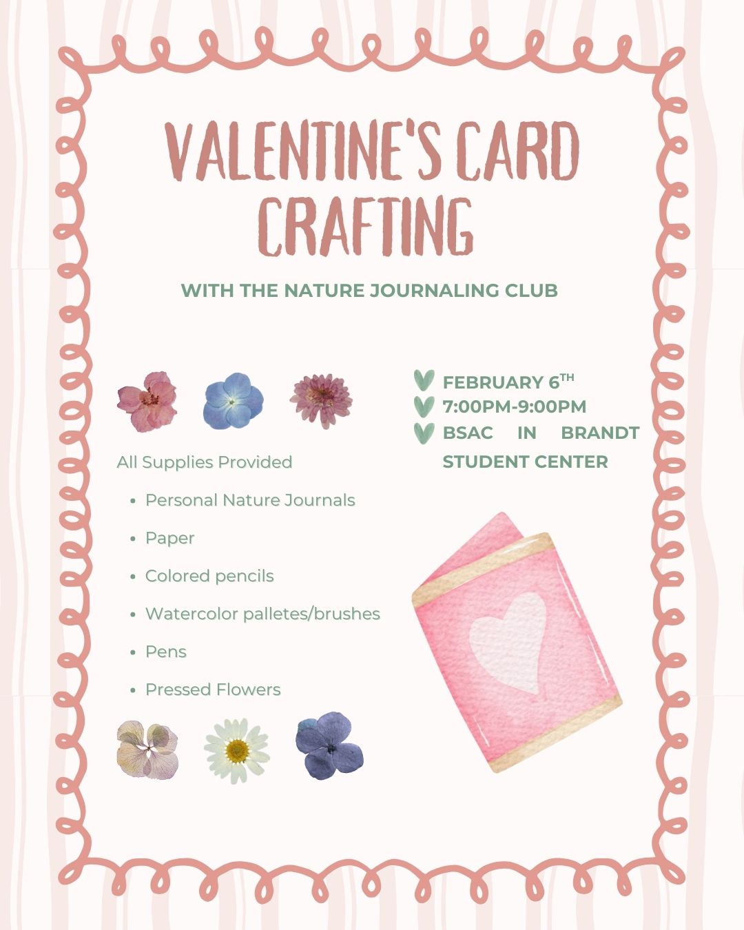 Image of Valentine's Card Crafting with the Nature Journaling Club