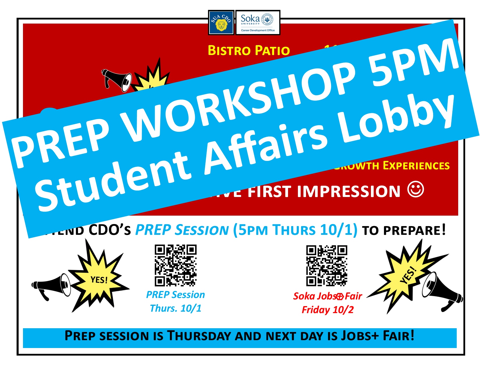 Image of Soka Jobs+ Fair PREP Workshop