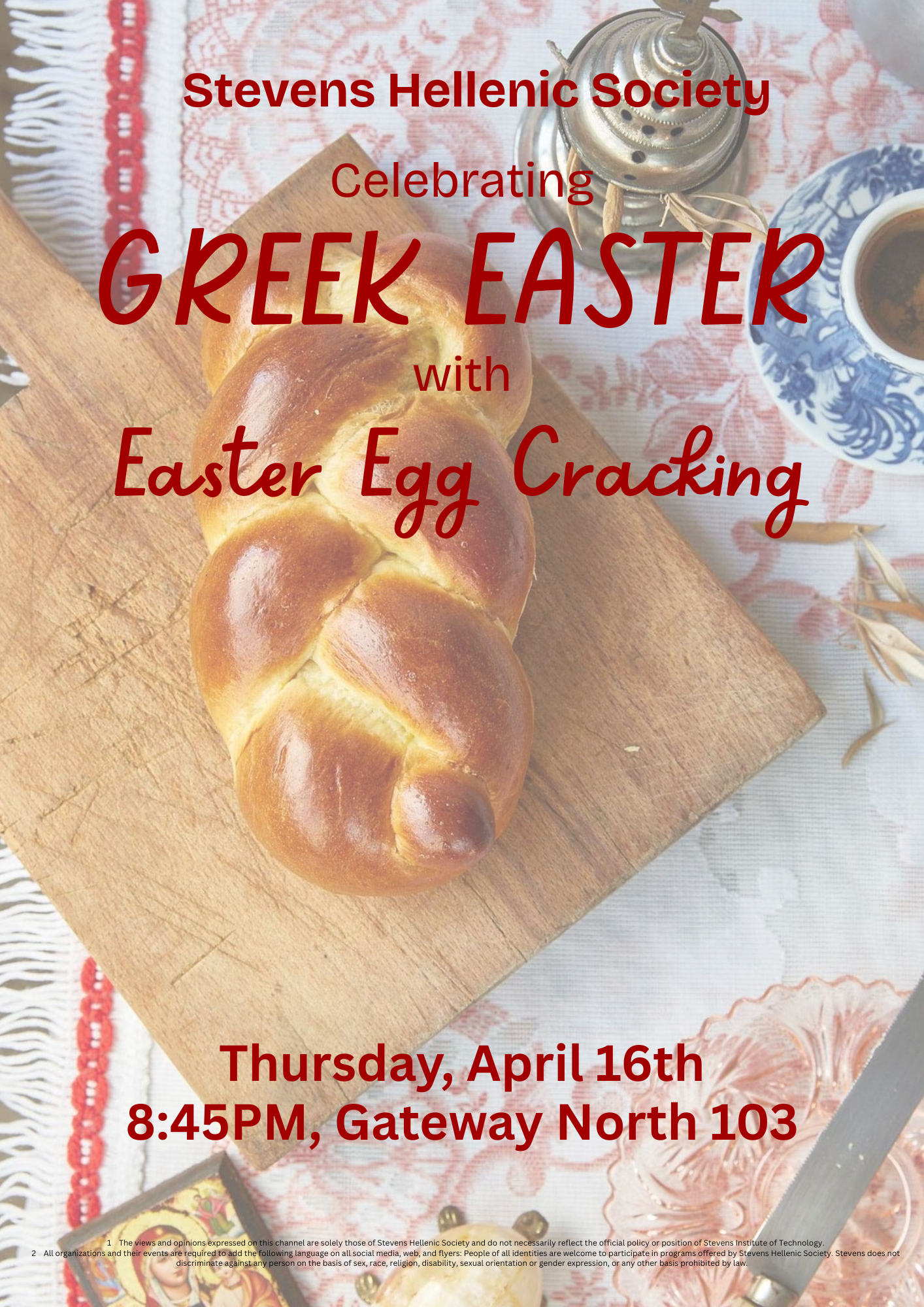 Image of Stevens Hellenic Society Greek Orthodox Easter