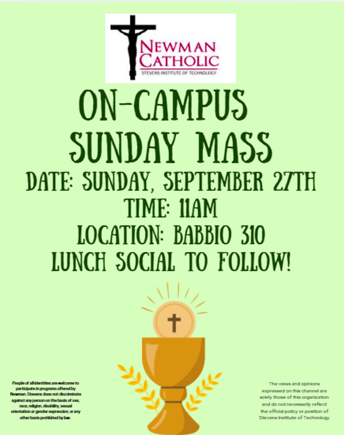 Image of Sunday Mass