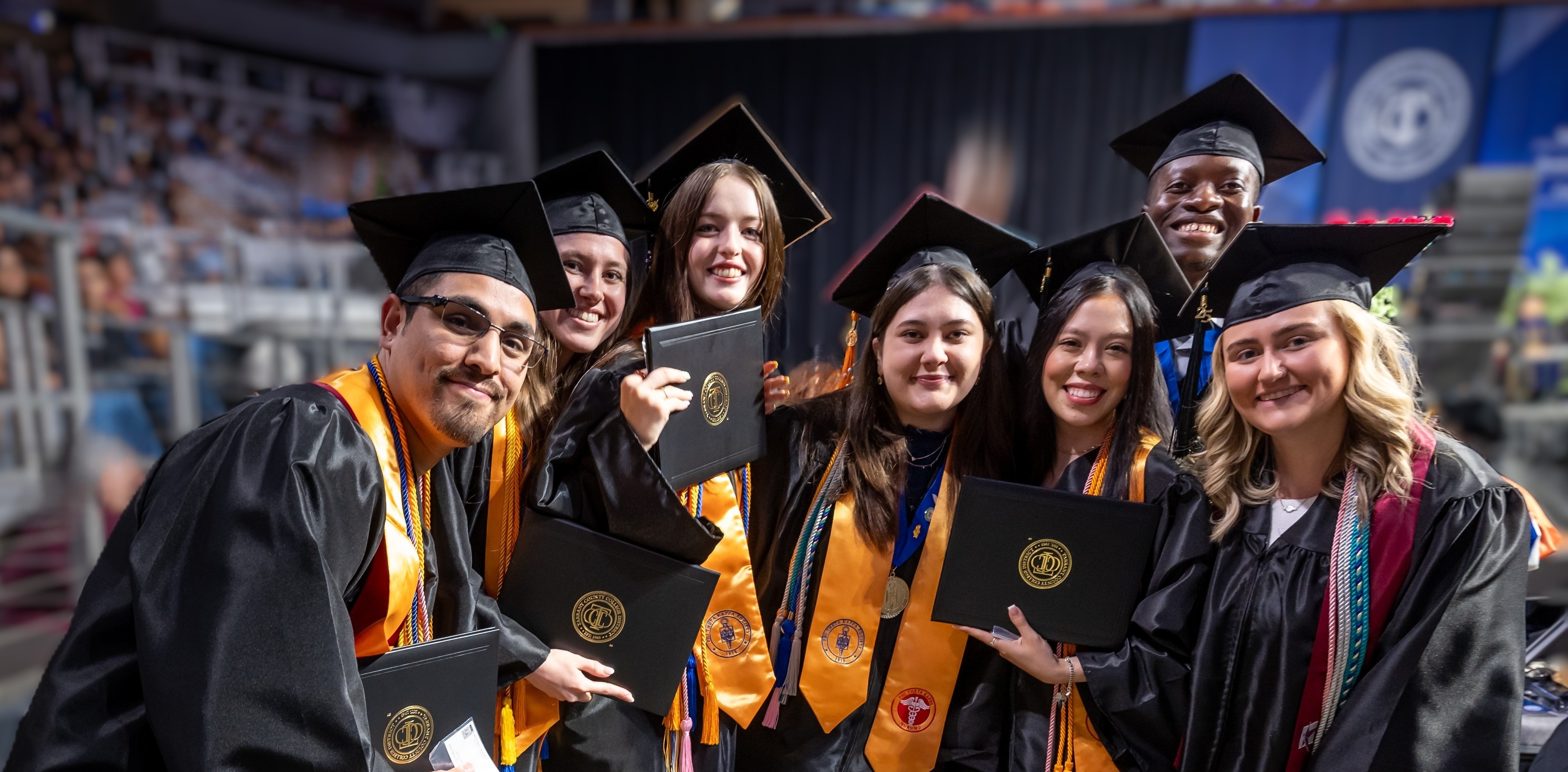Students at Commencement Ceremony