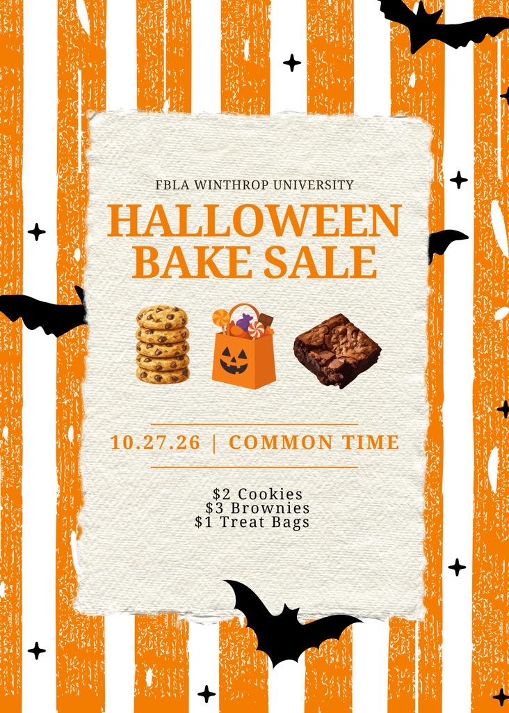 Image of Winthrop's Future Business Leaders of America - Halloween Bake Sale