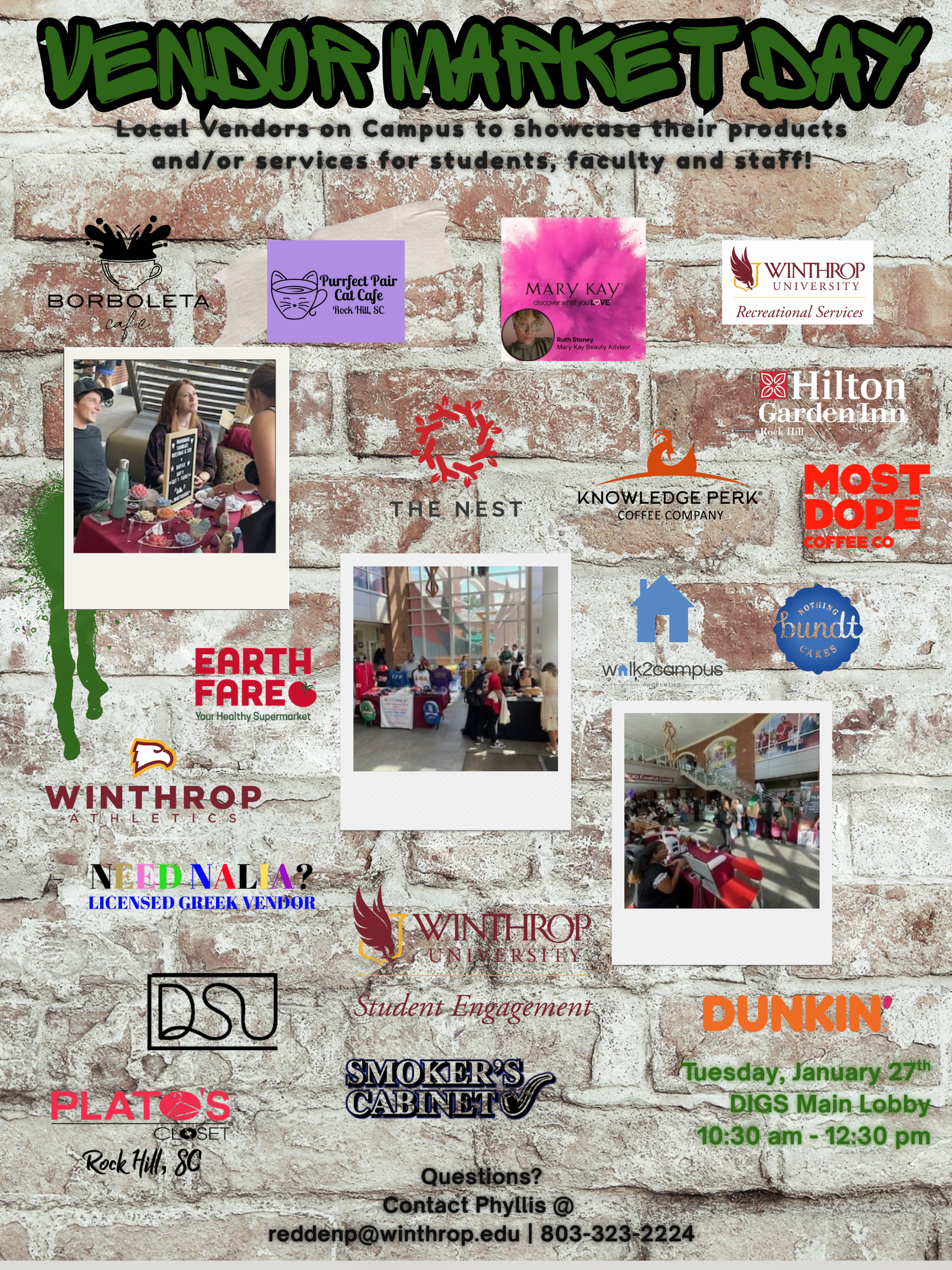 Image of Vendor Market Day...Sip sample and shop