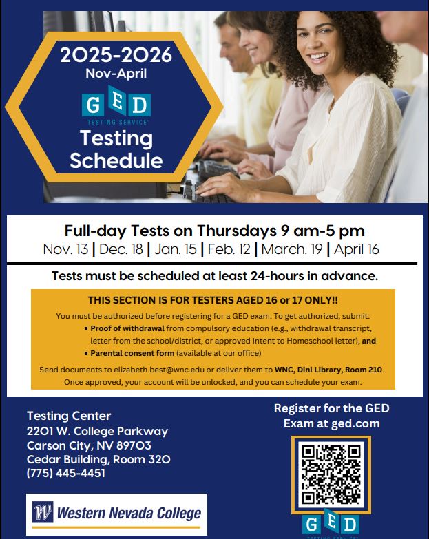 Image of GED Testing