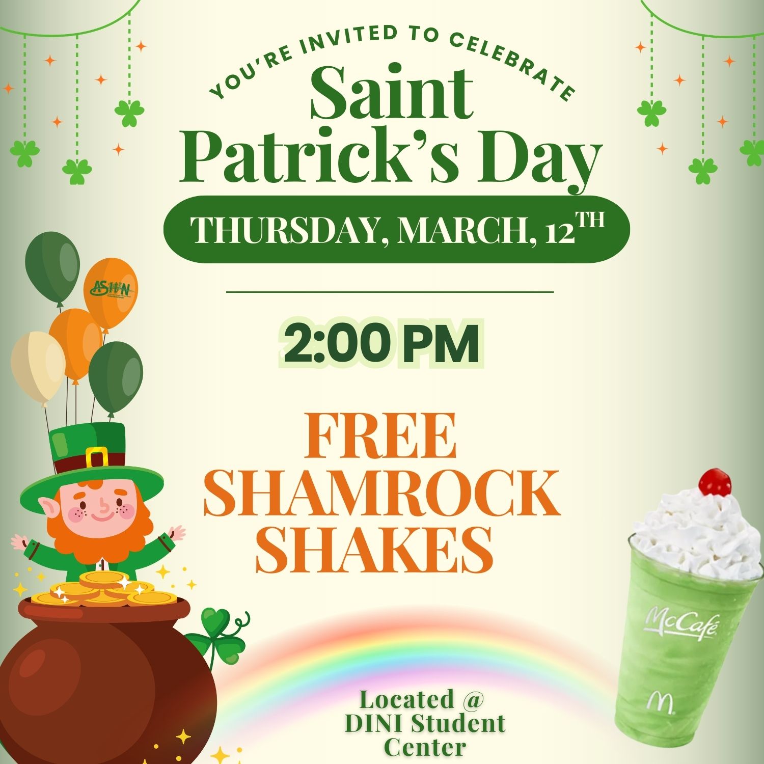 Image of St. Patrick's Day Event