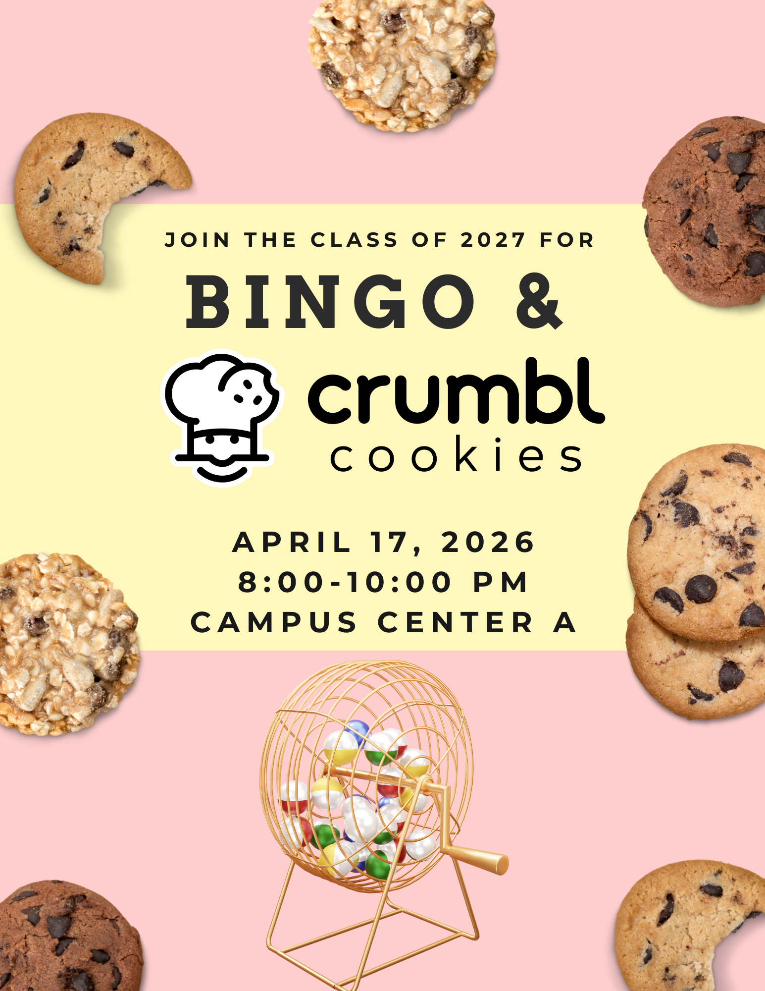 Image of Bingo & Crumbl Cookies