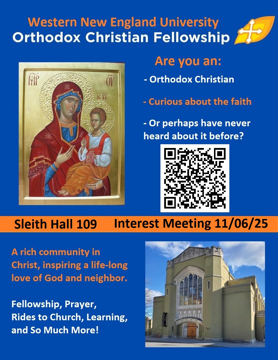 Image of Orthodox Christian Fellowship Interest Meeting