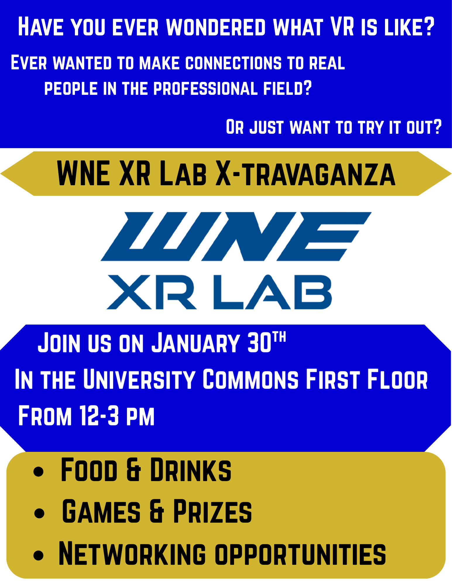 Image of WNE XR lab X-travaganza