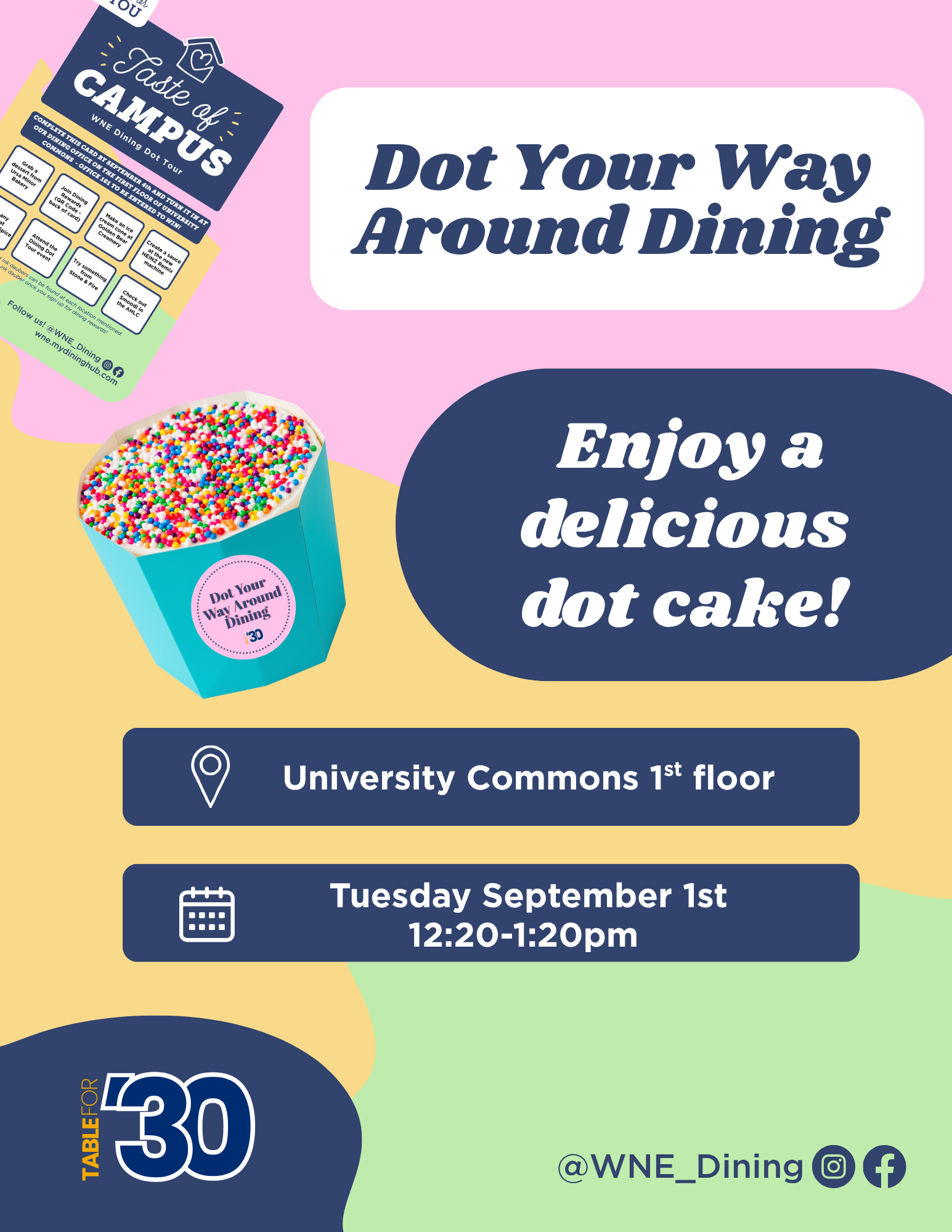 Image of Dot Your Way Around Dining