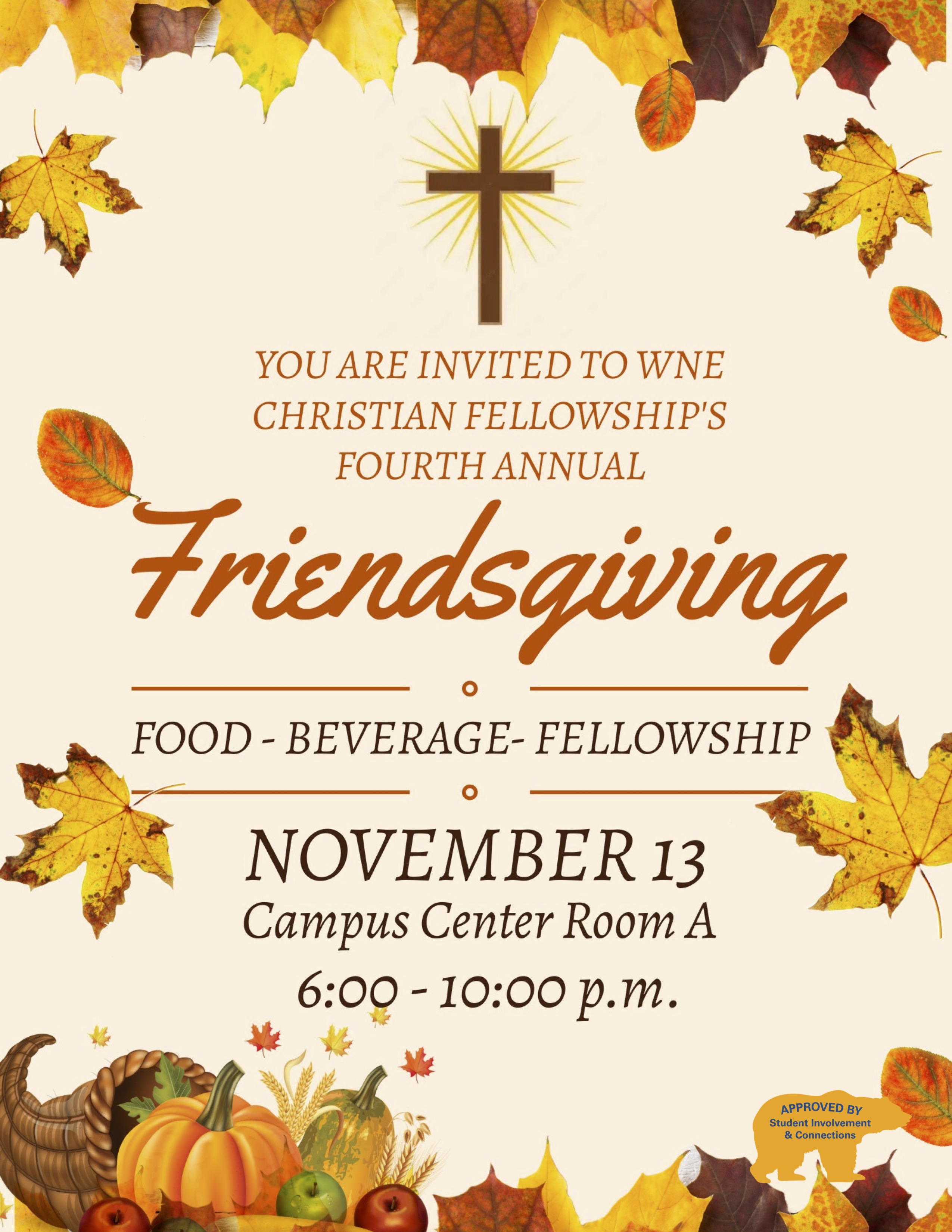 Image of Upper Room Christian Fellowship Friendsgiving