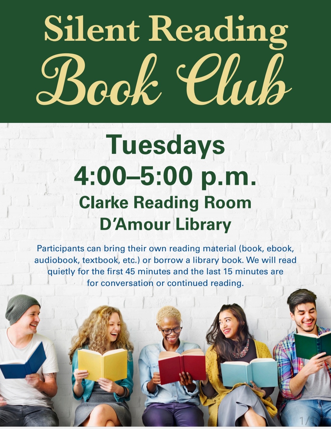 Image of Silent Reading Book Club