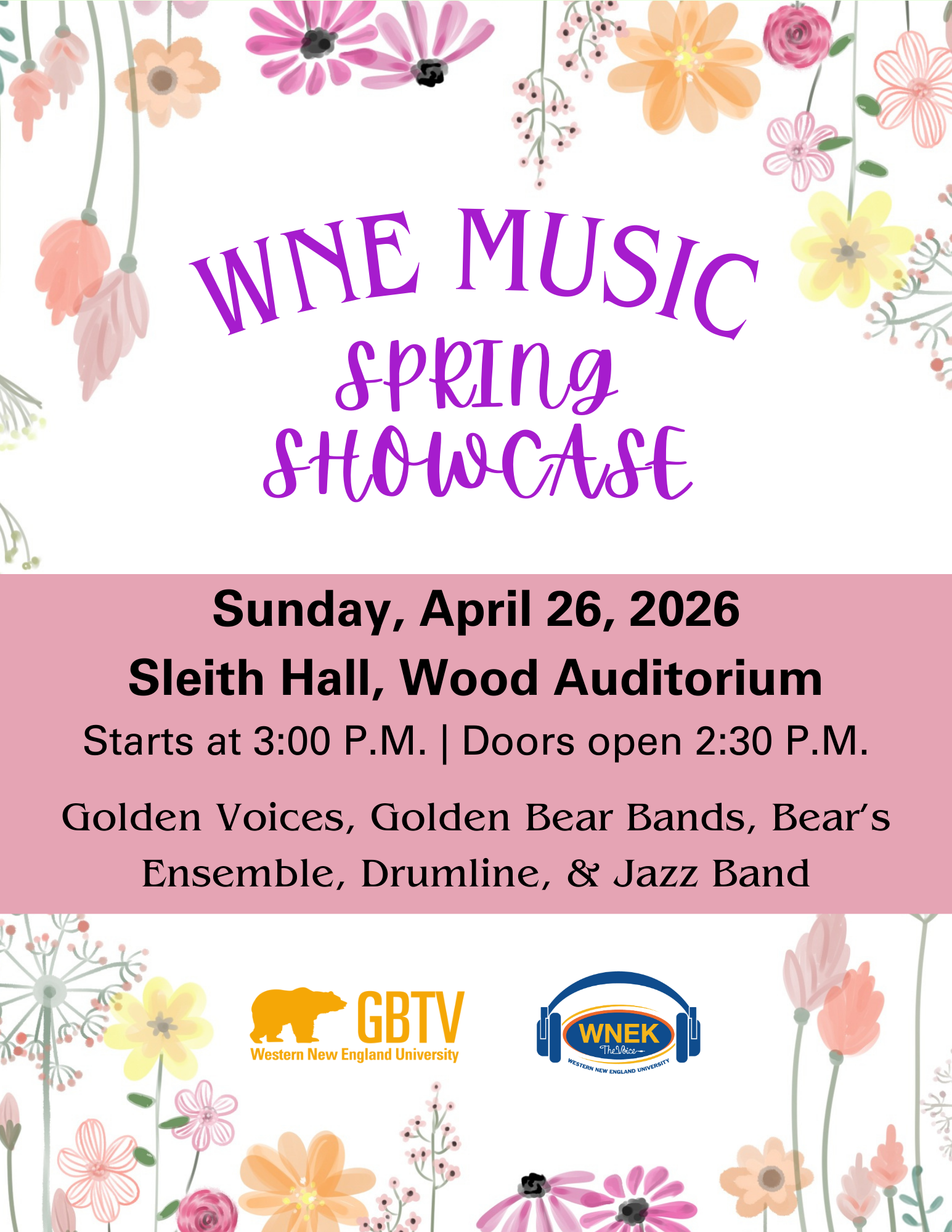 Image of WNE Music Spring Showcase