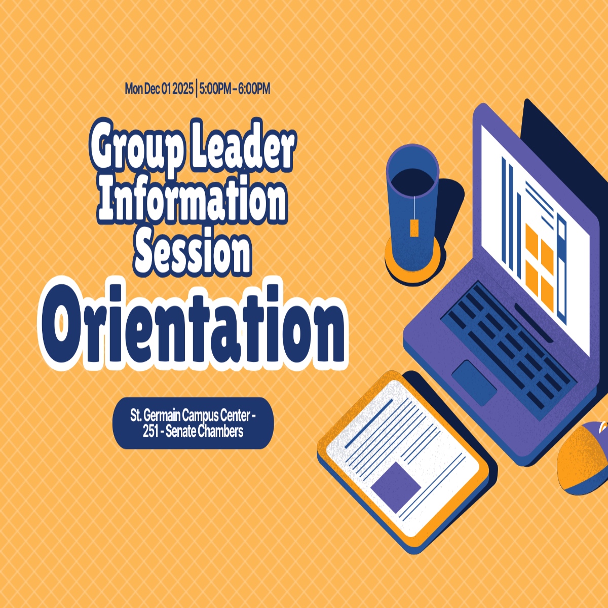 Image of Orientation Group Leader Information Session